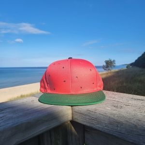 Watermelon Hat, trucker style